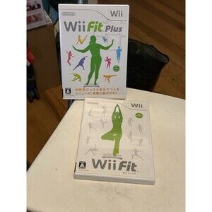 Wii Fit Plus  And Wii Fit Lot Of 2 Games , Japanese version) , Good Condition